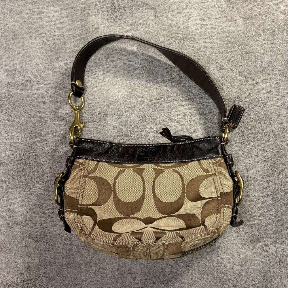 Coach Signature Mini Zoe Shoulder Bag
